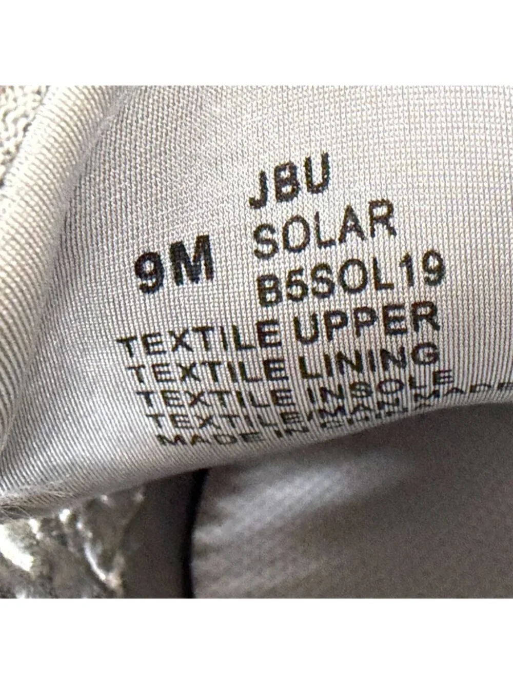 Jambu JBU Solar Casual Sneakers Womens 9 Gray Floral Crochet Low Top Lace Up